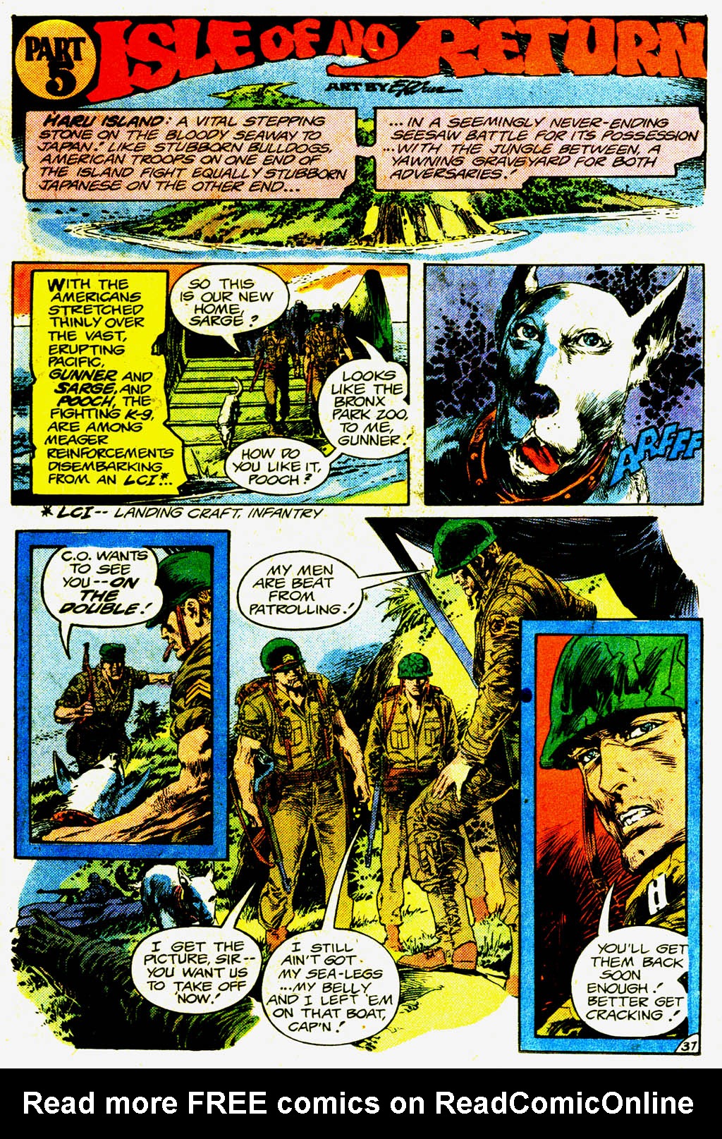 Read online G.I. Combat (1952) comic -  Issue #246 - 41