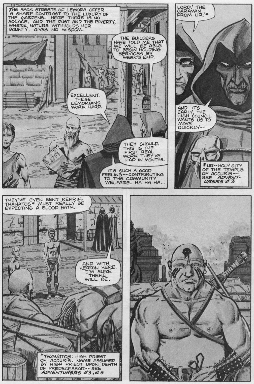 Read online Adventurers (1986) comic -  Issue #7 - 30