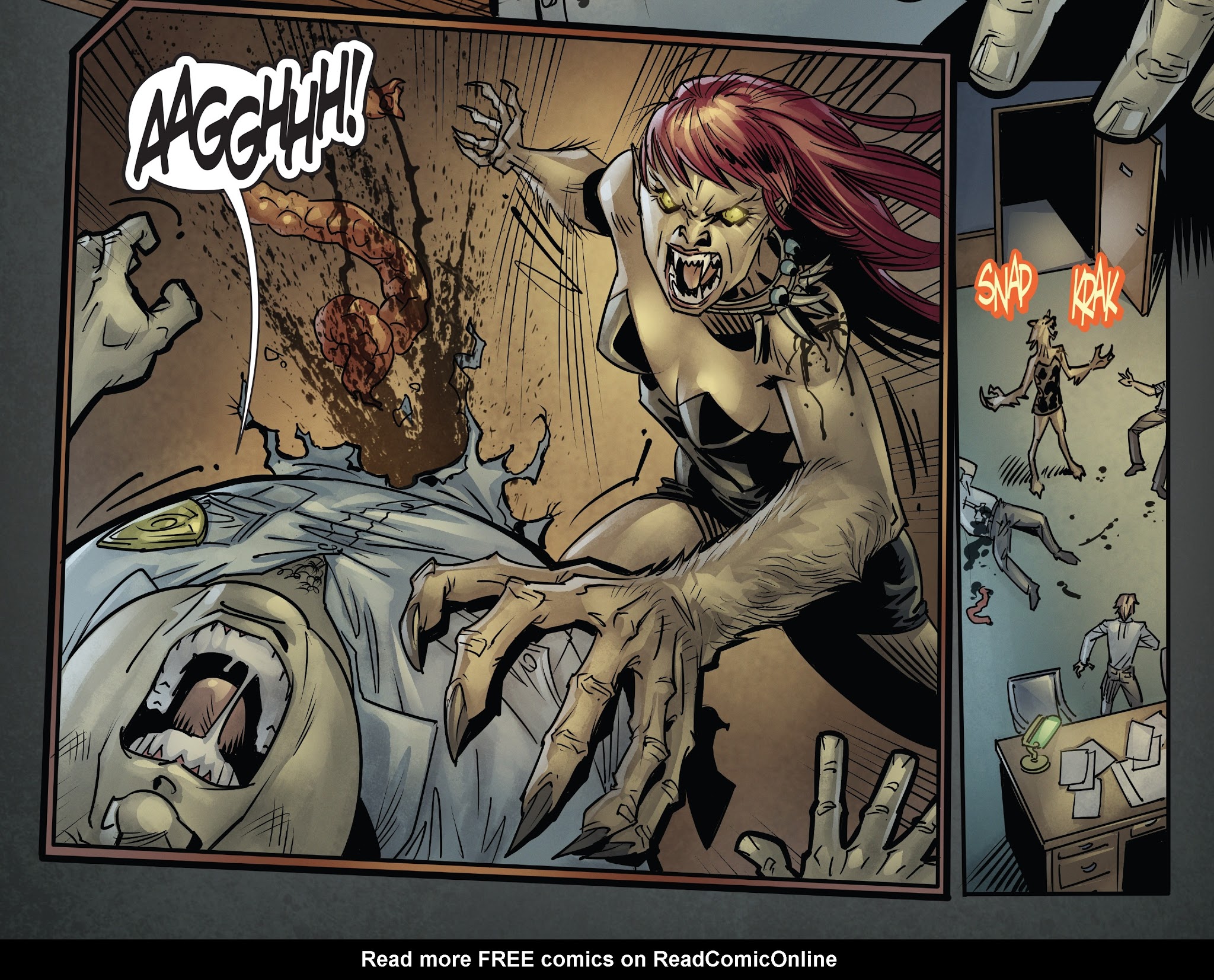 Read online The Howling: Revenge of the Werewolf Queen comic -  Issue #4 - 15