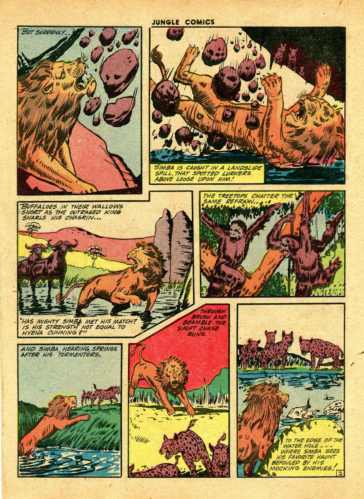Read online Jungle Comics comic -  Issue #43 - 16