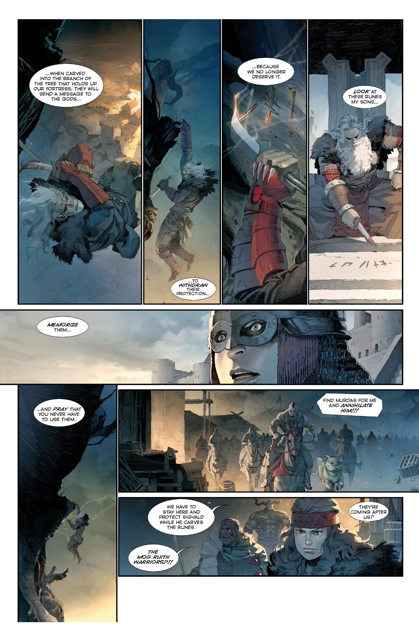 Read online Konungar: War of Crowns comic -  Issue #3 - 40