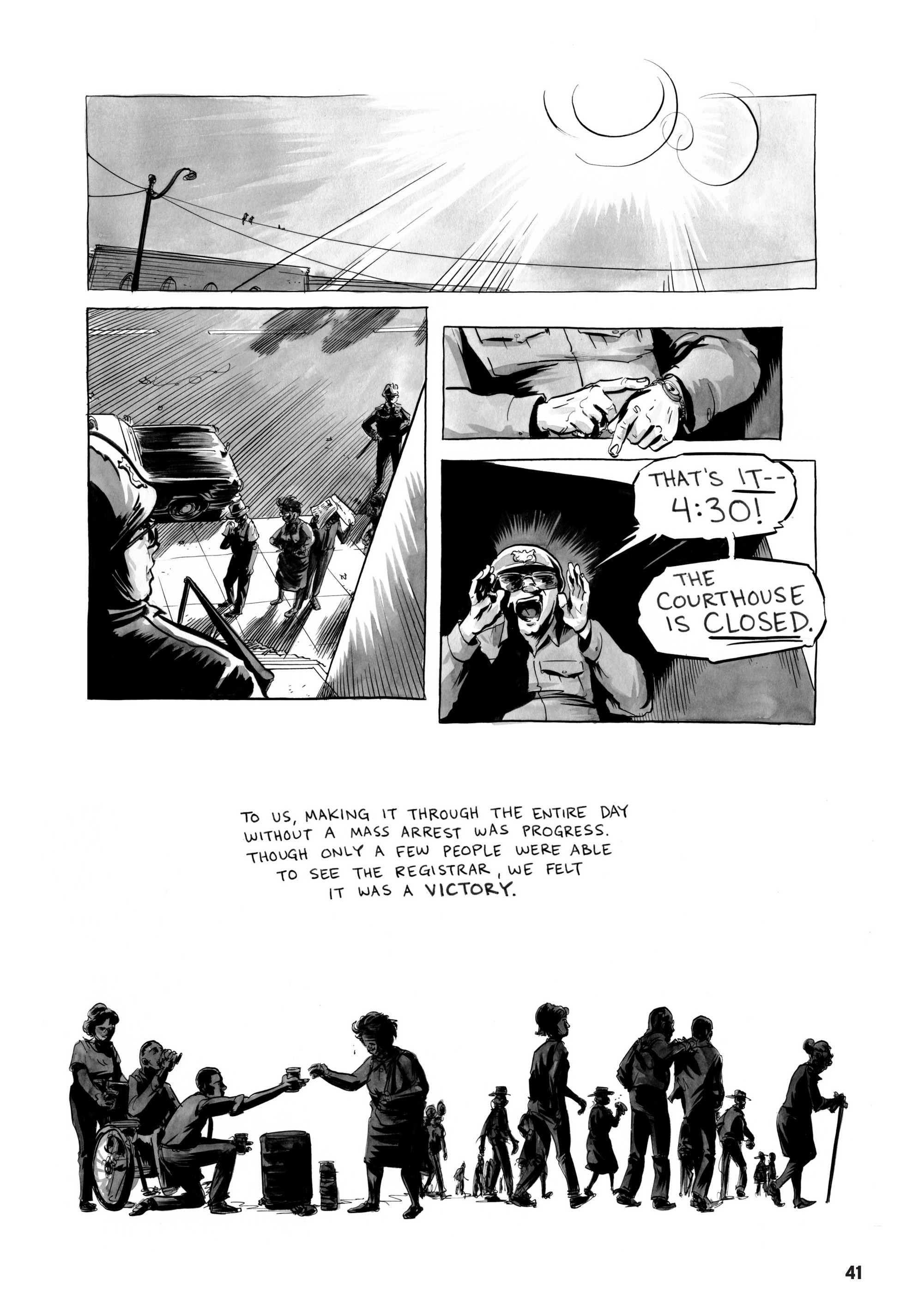 Read online March comic -  Issue #3 - 39