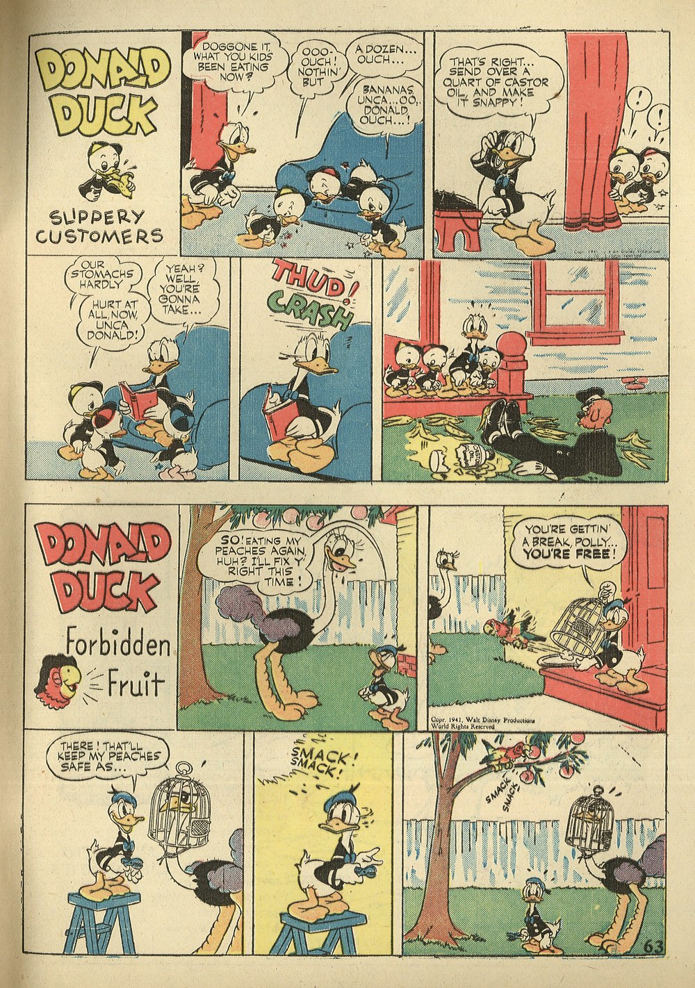 Read online Walt Disney's Comics and Stories comic -  Issue #35 - 65