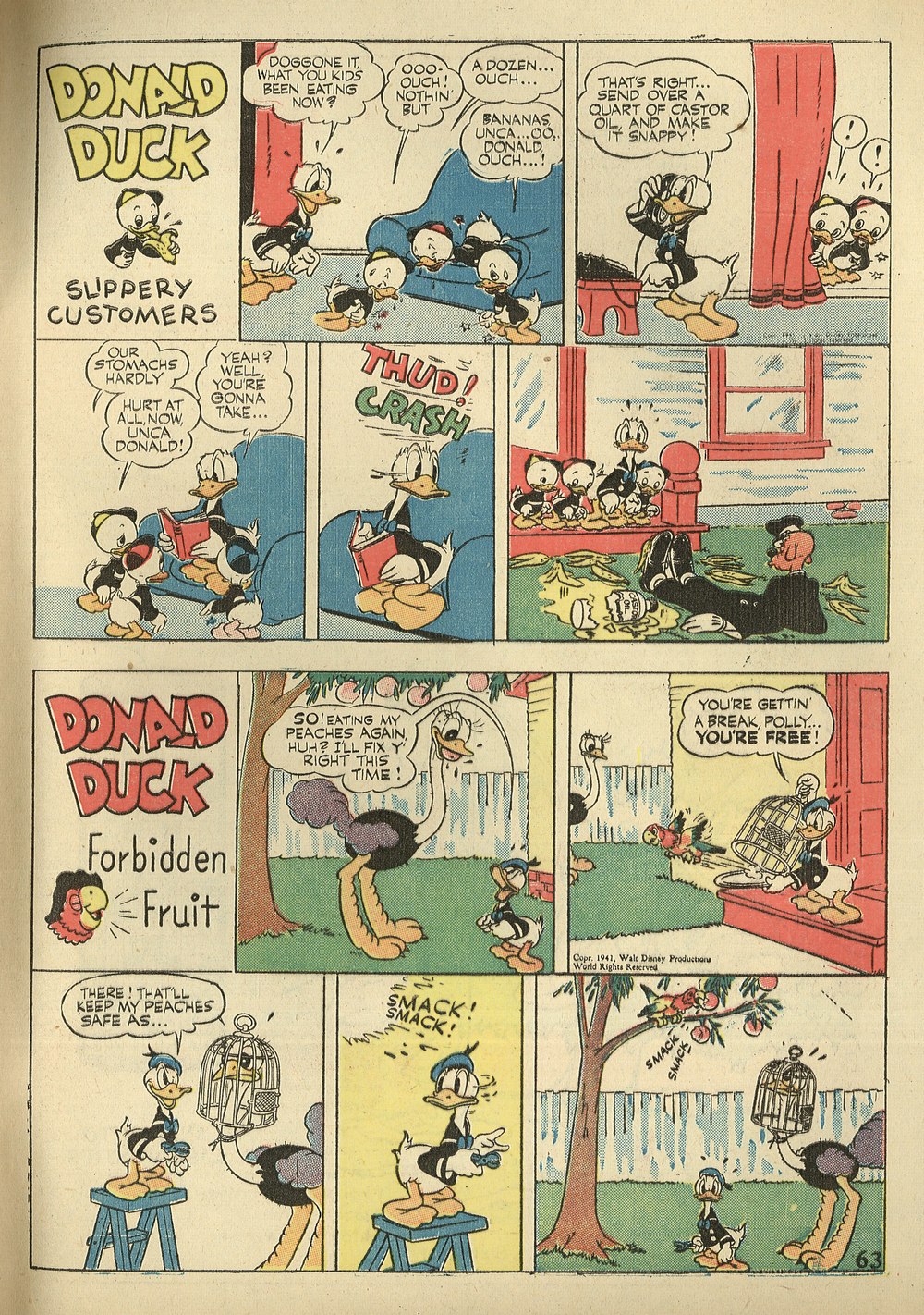 Read online Walt Disney's Comics and Stories comic -  Issue #35 - 65