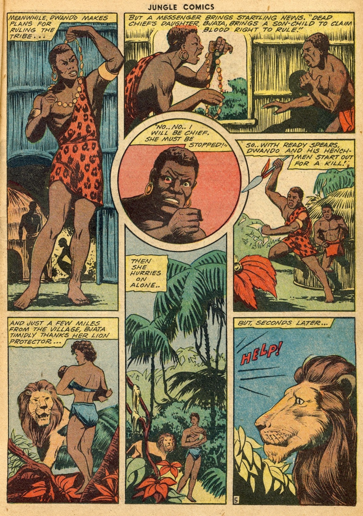 Read online Jungle Comics comic -  Issue #51 - 19