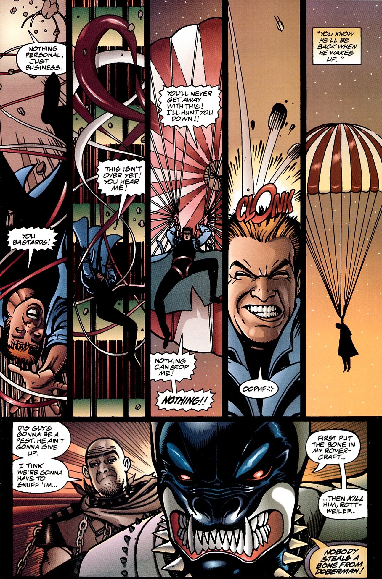 Read online Strikeback! (1994) comic -  Issue #1 - 10