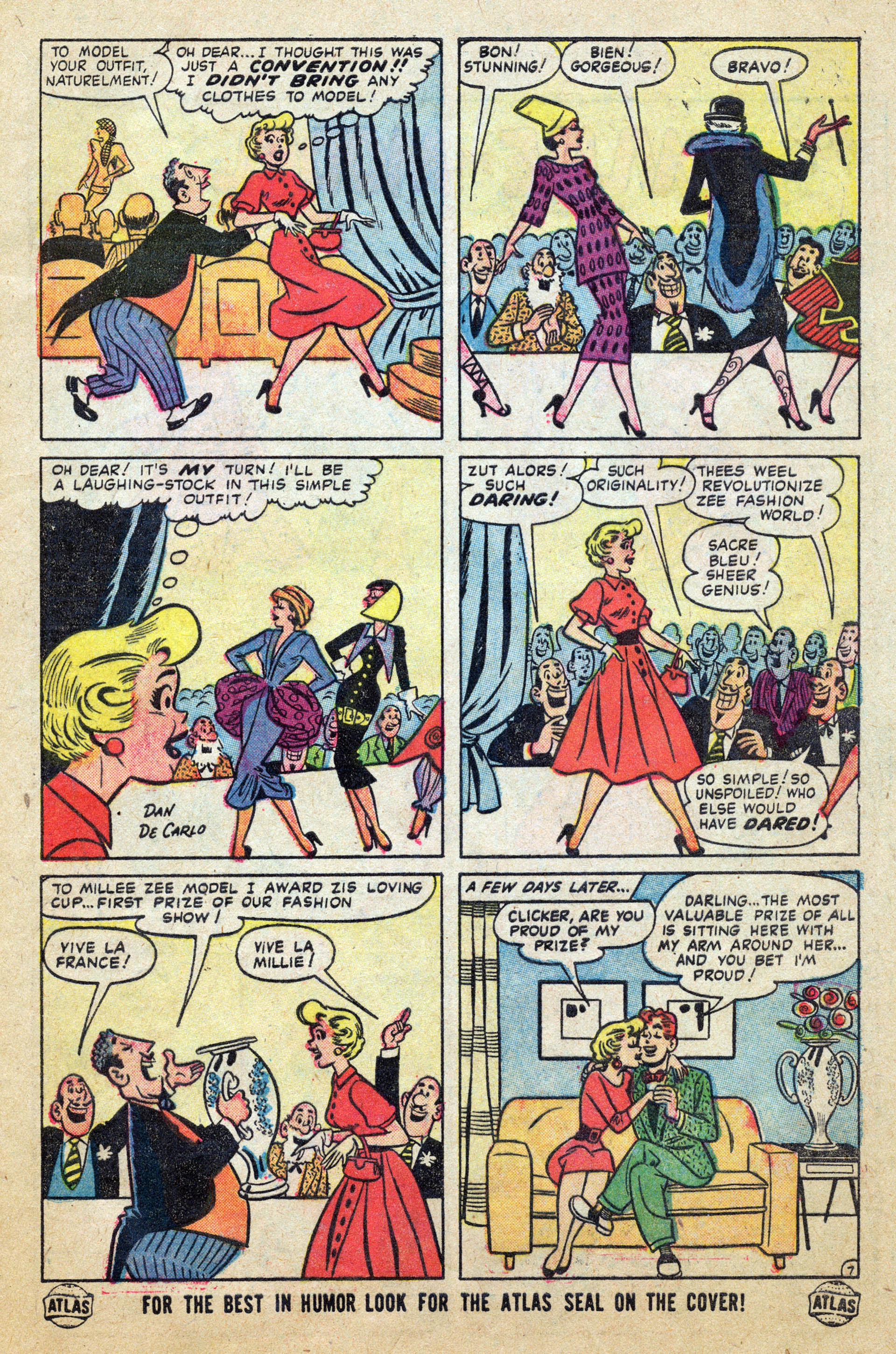 Read online Millie the Model comic -  Issue #64 - 9