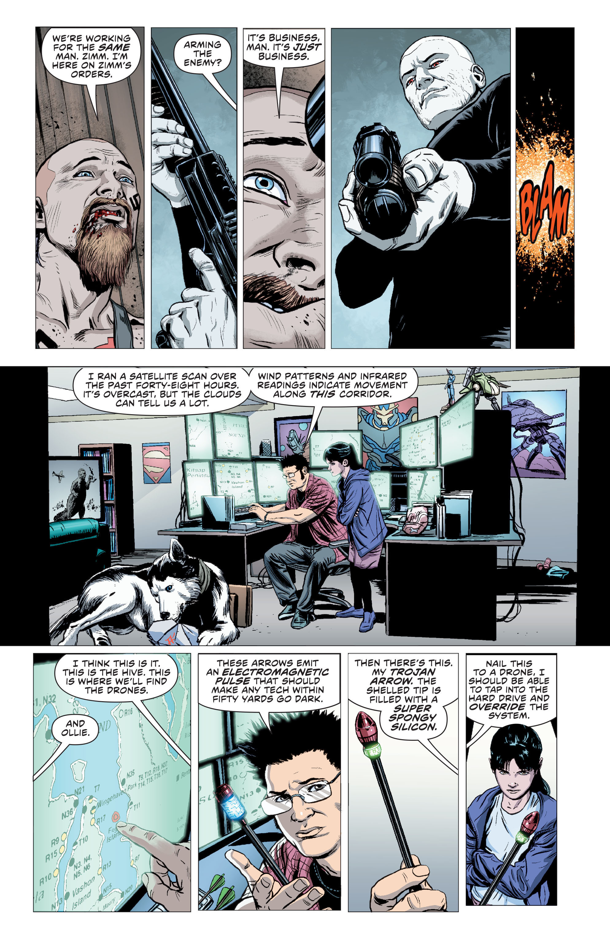 Read online Green Arrow (2011) comic -  Issue #43 - 11
