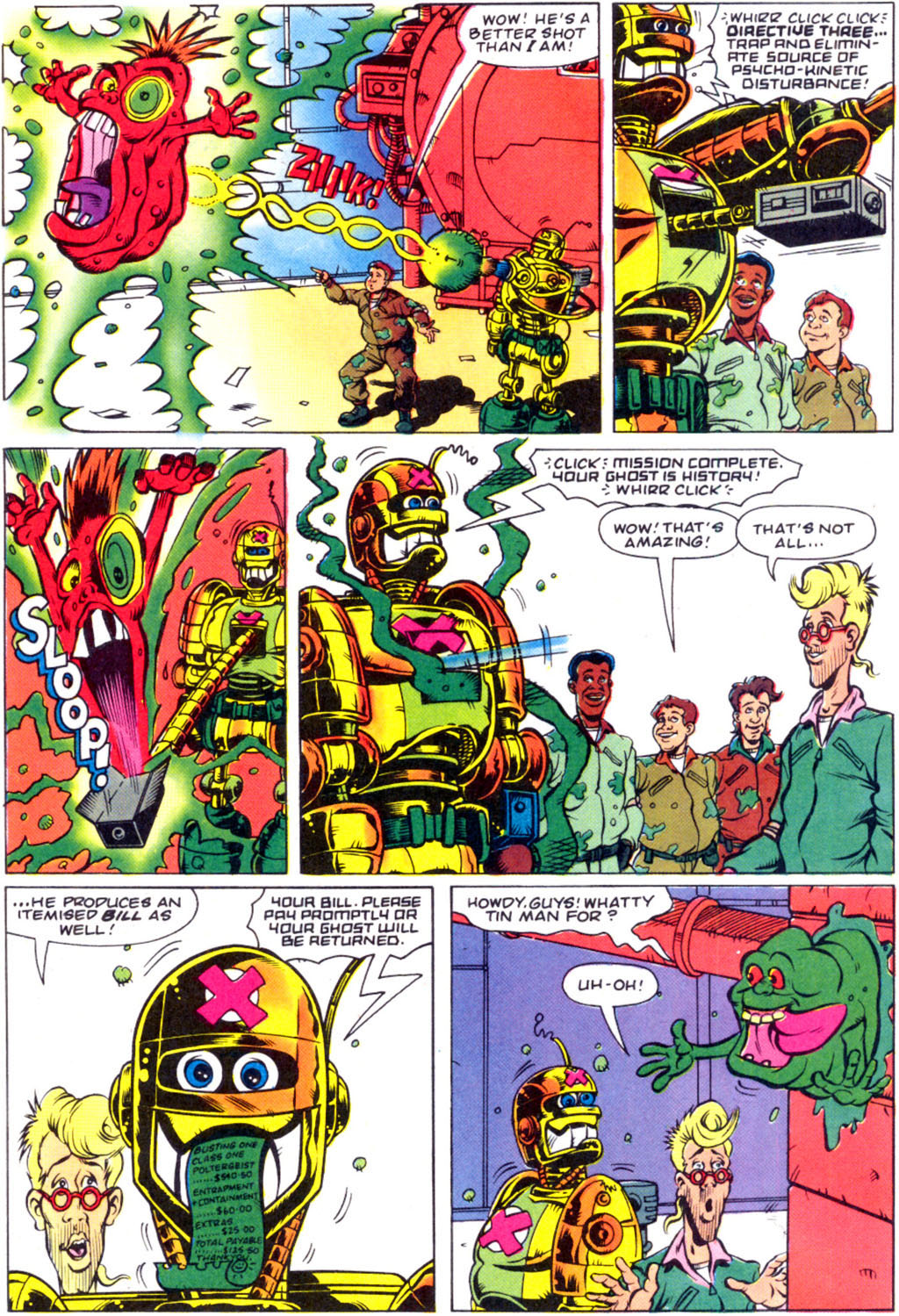Read online Real Ghostbusters comic -  Issue #21 - 6