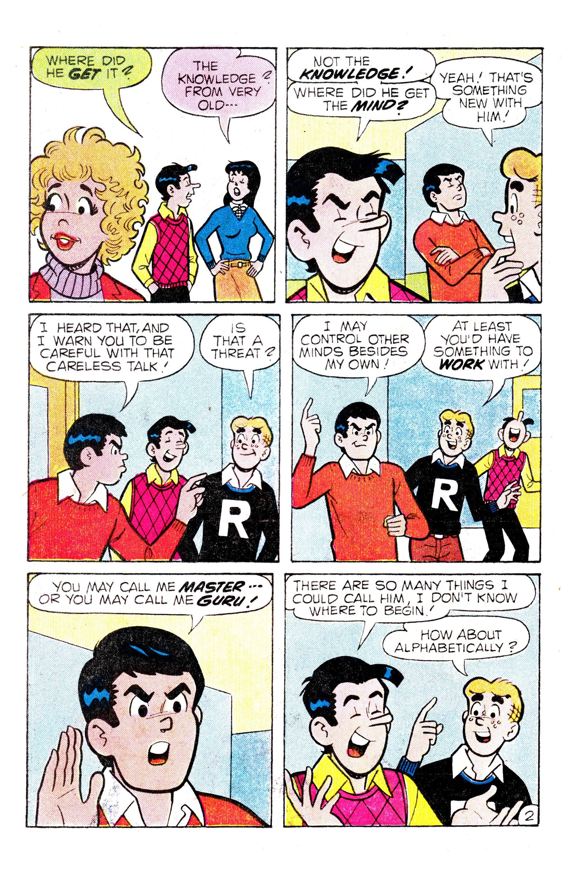 Read online Archie (1960) comic -  Issue #292 - 21