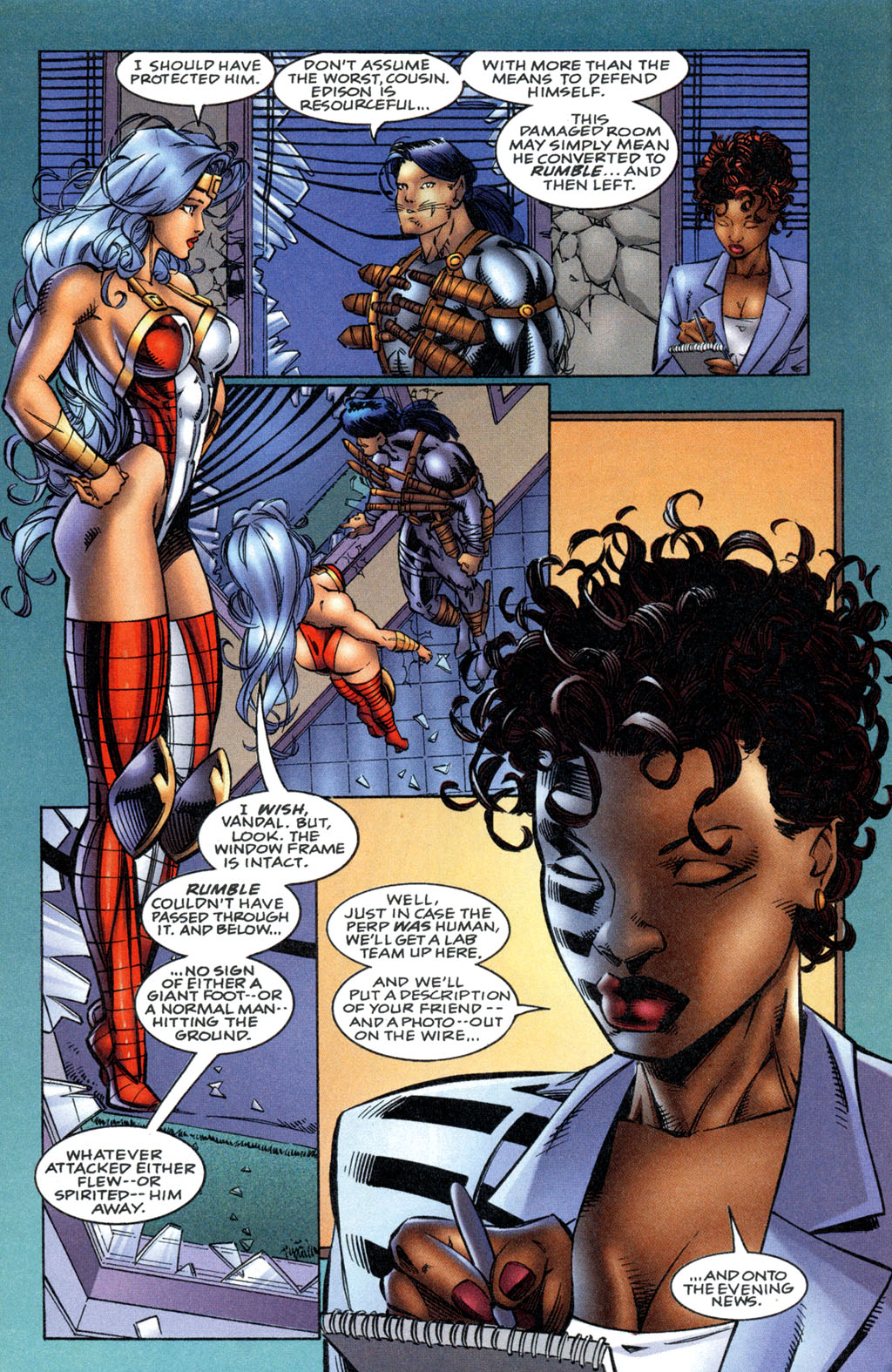 Read online Glory comic -  Issue #21 - 8