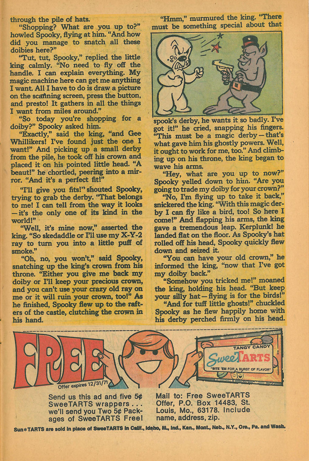 Read online Spooky comic -  Issue #124 - 27