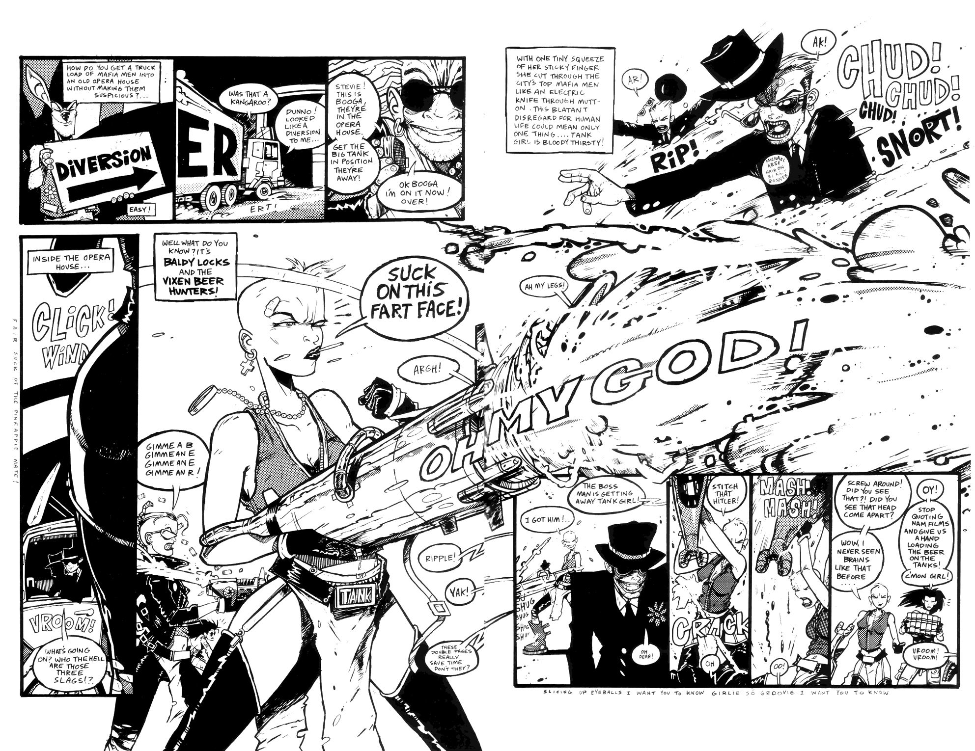 Read online Tank Girl (1991) comic -  Issue #2 - 27