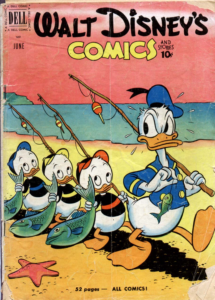 Read online Walt Disney's Comics and Stories comic -  Issue #129 - 1