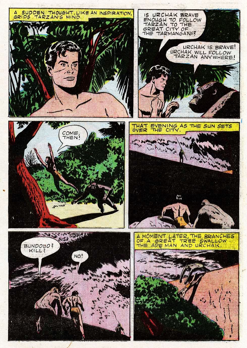 Read online Tarzan (1948) comic -  Issue #14 - 25