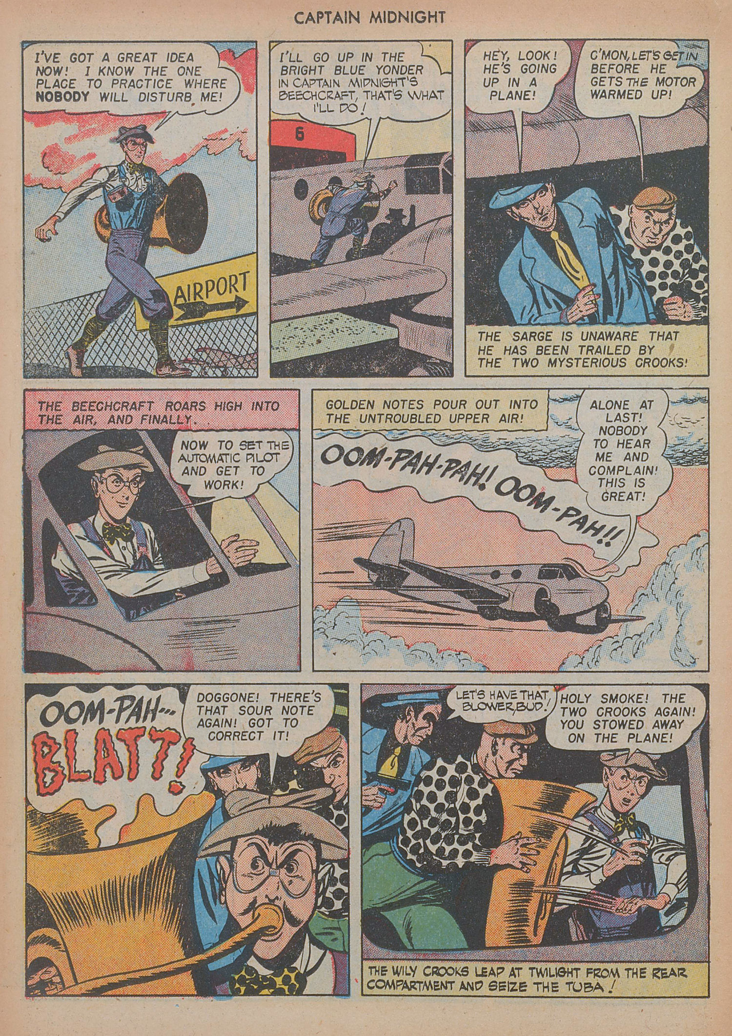 Read online Captain Midnight (1942) comic -  Issue #50 - 30