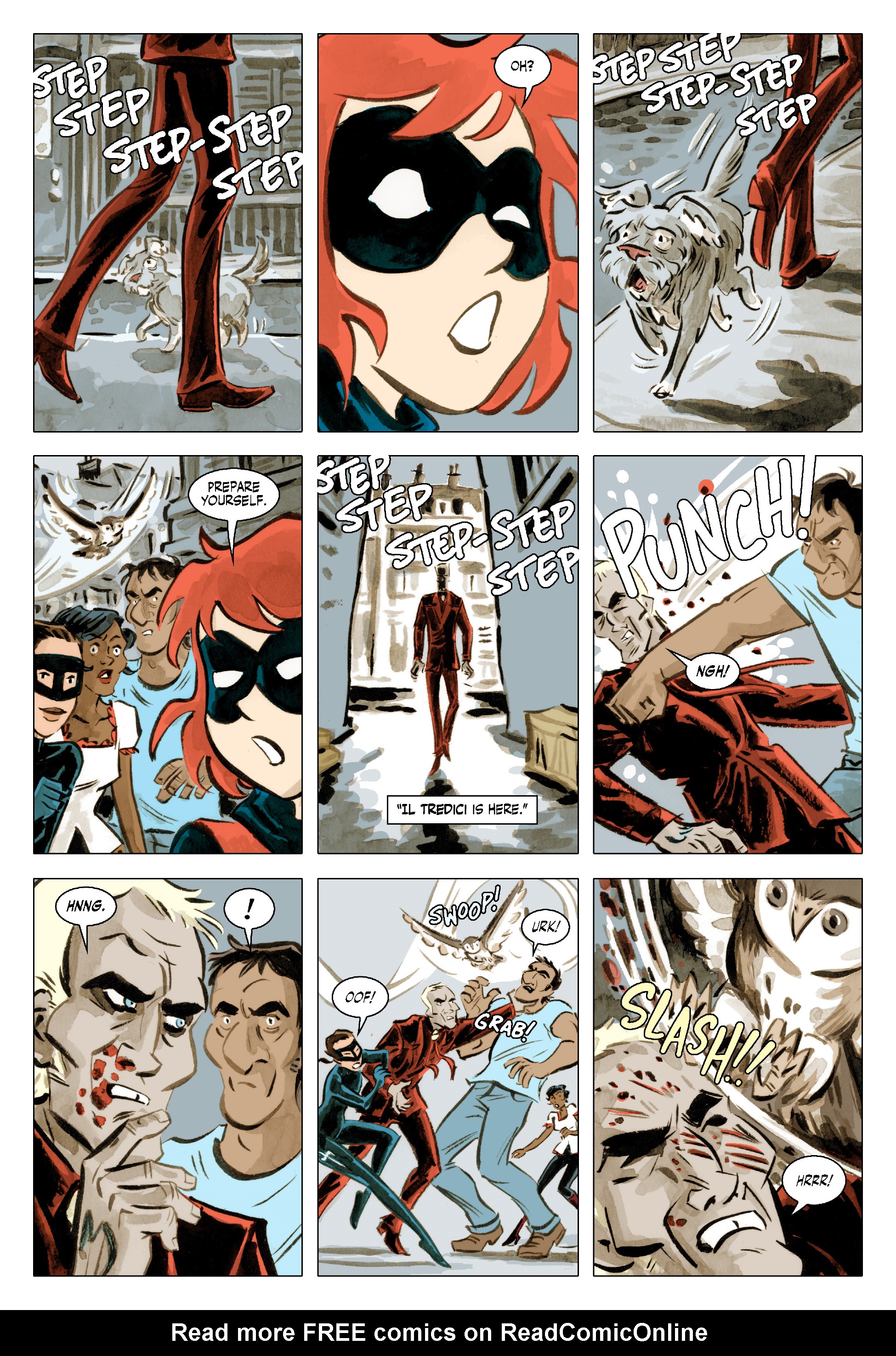 Read online Bandette (2012) comic -  Issue #18 - 20