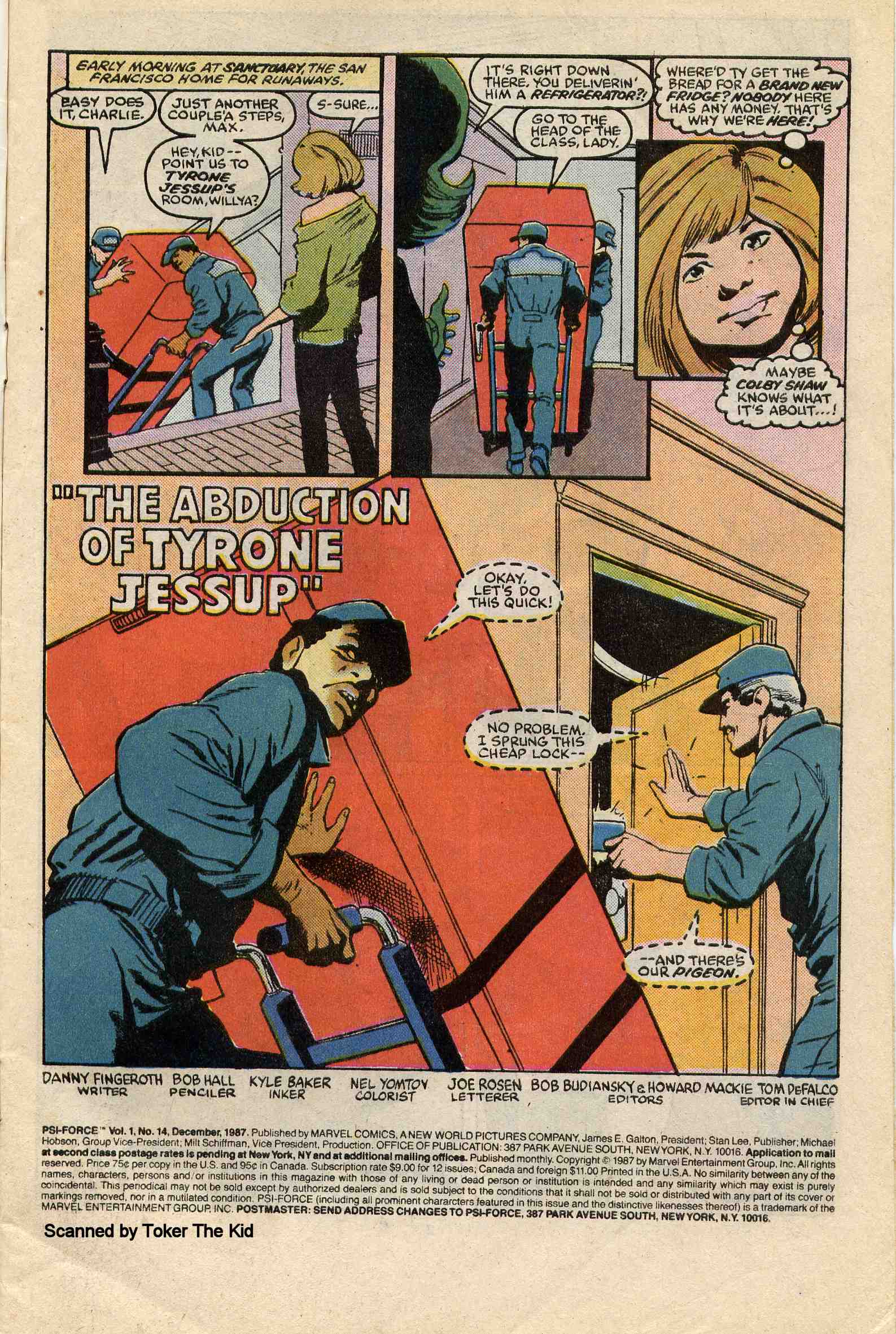 Read online Psi-Force comic -  Issue #14 - 2