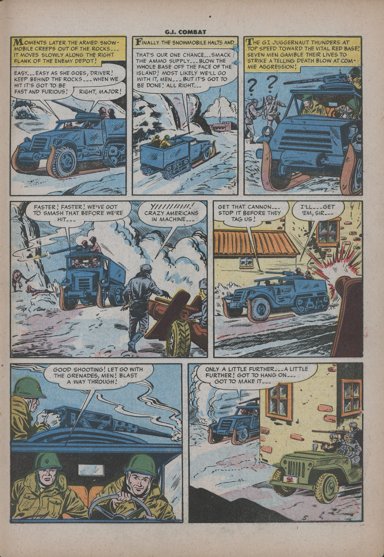Read online G.I. Combat (1952) comic -  Issue #27 - 31