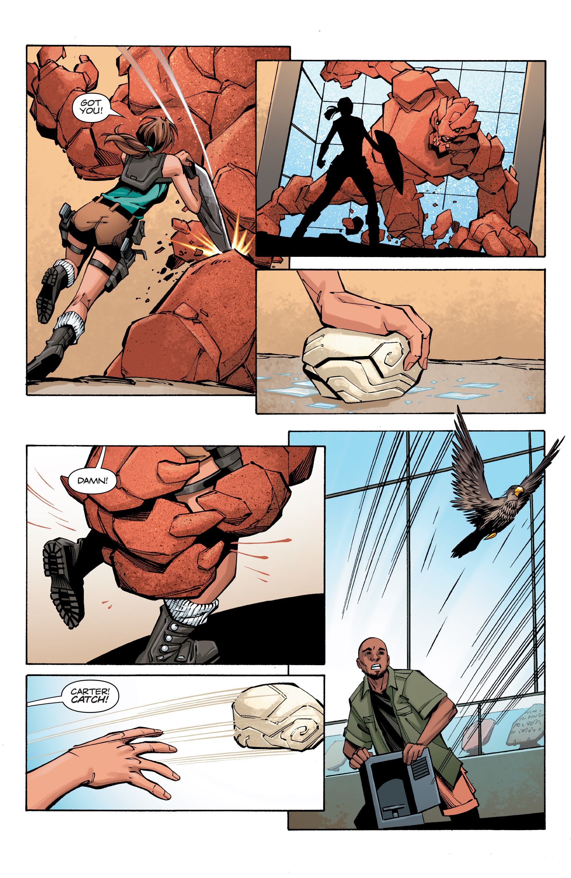 Read online Lara Croft and the Frozen Omen comic -  Issue #3 - 21