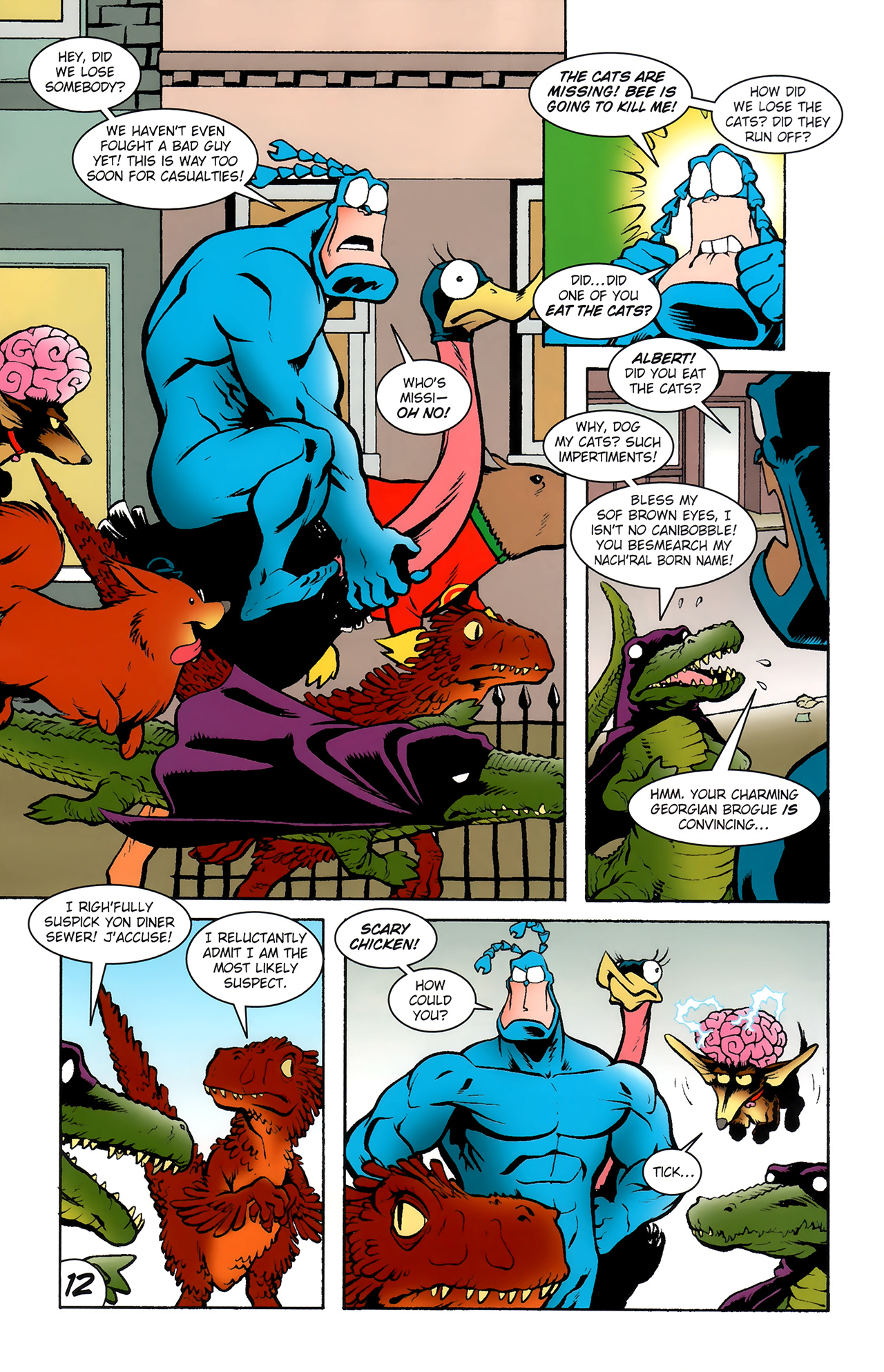 Read online The Tick New Series comic -  Issue #8 - 13