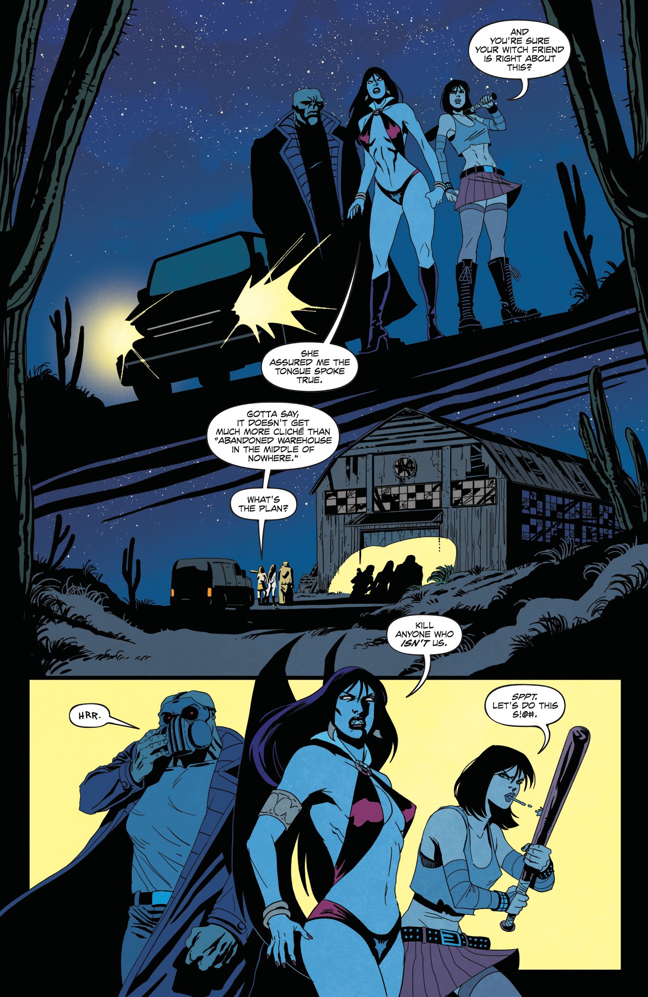 Read online Hack/Slash vs. Vampirella comic -  Issue #2 - 21