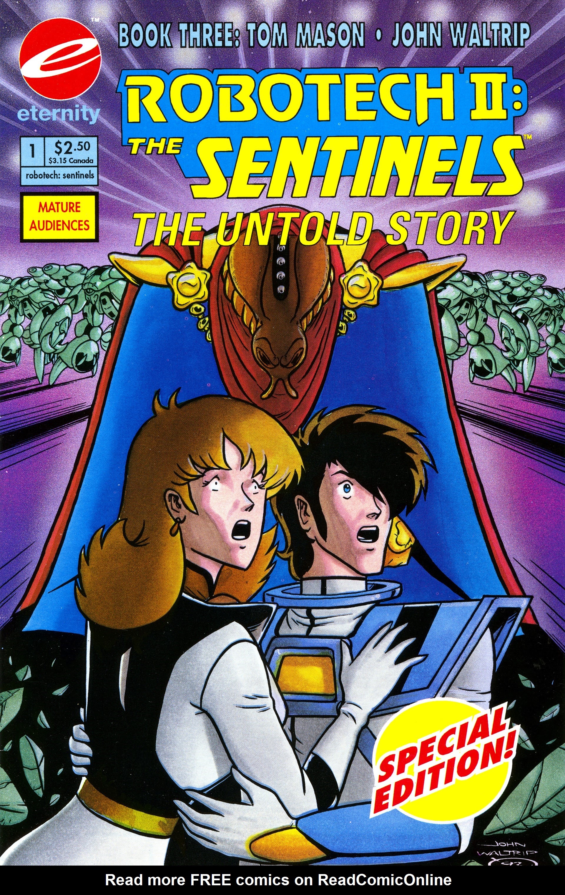 Read online Robotech II: The Sentinels - Book III - The Untold Story comic -  Issue # Full - 1