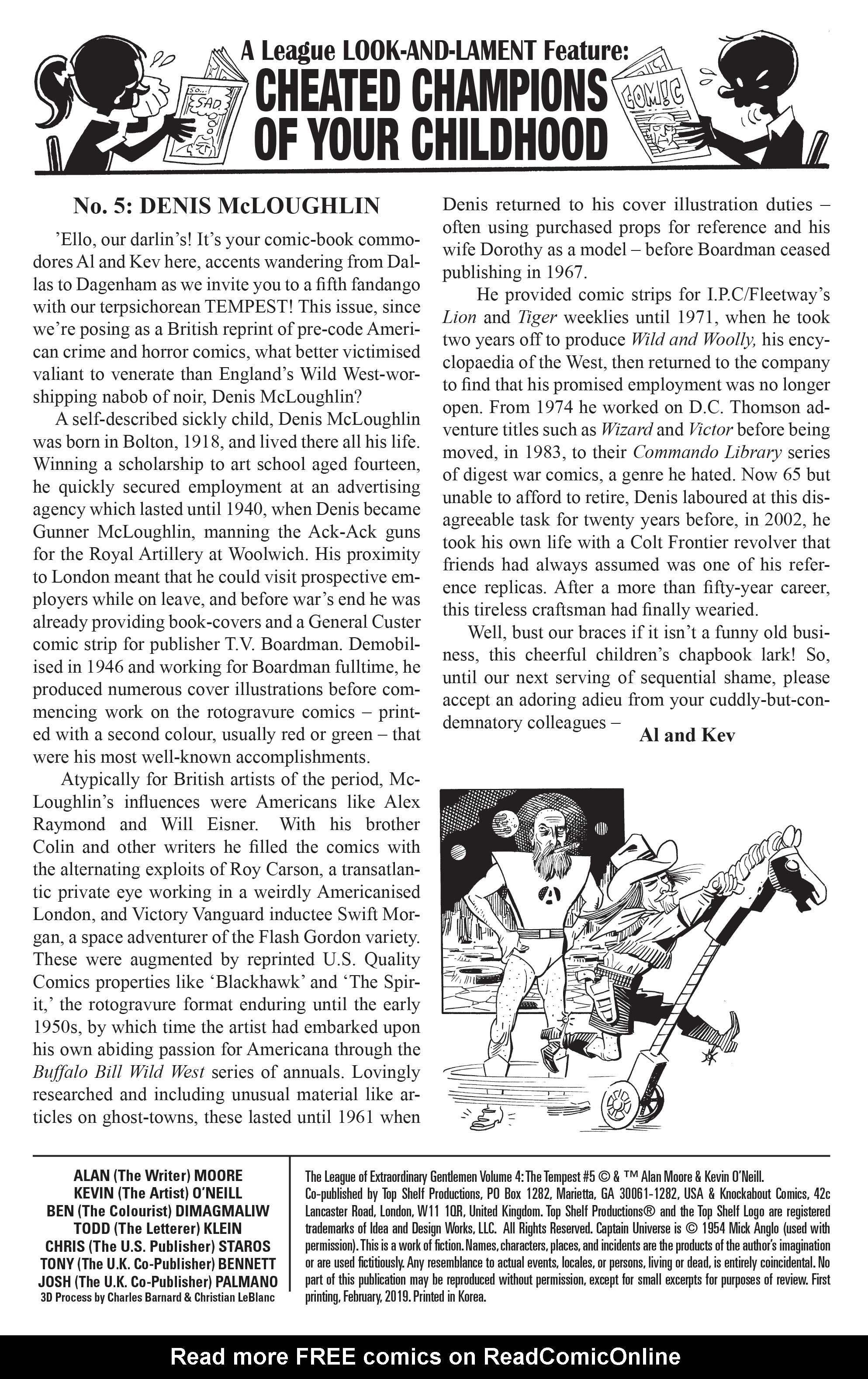 Read online The League of Extraordinary Gentlemen Volume 4: The Tempest comic -  Issue #5 - 2