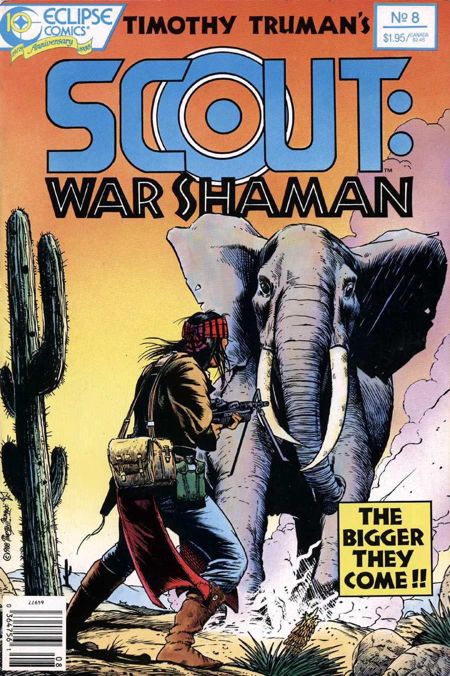 Read online Scout: War Shaman comic -  Issue #8 - 1