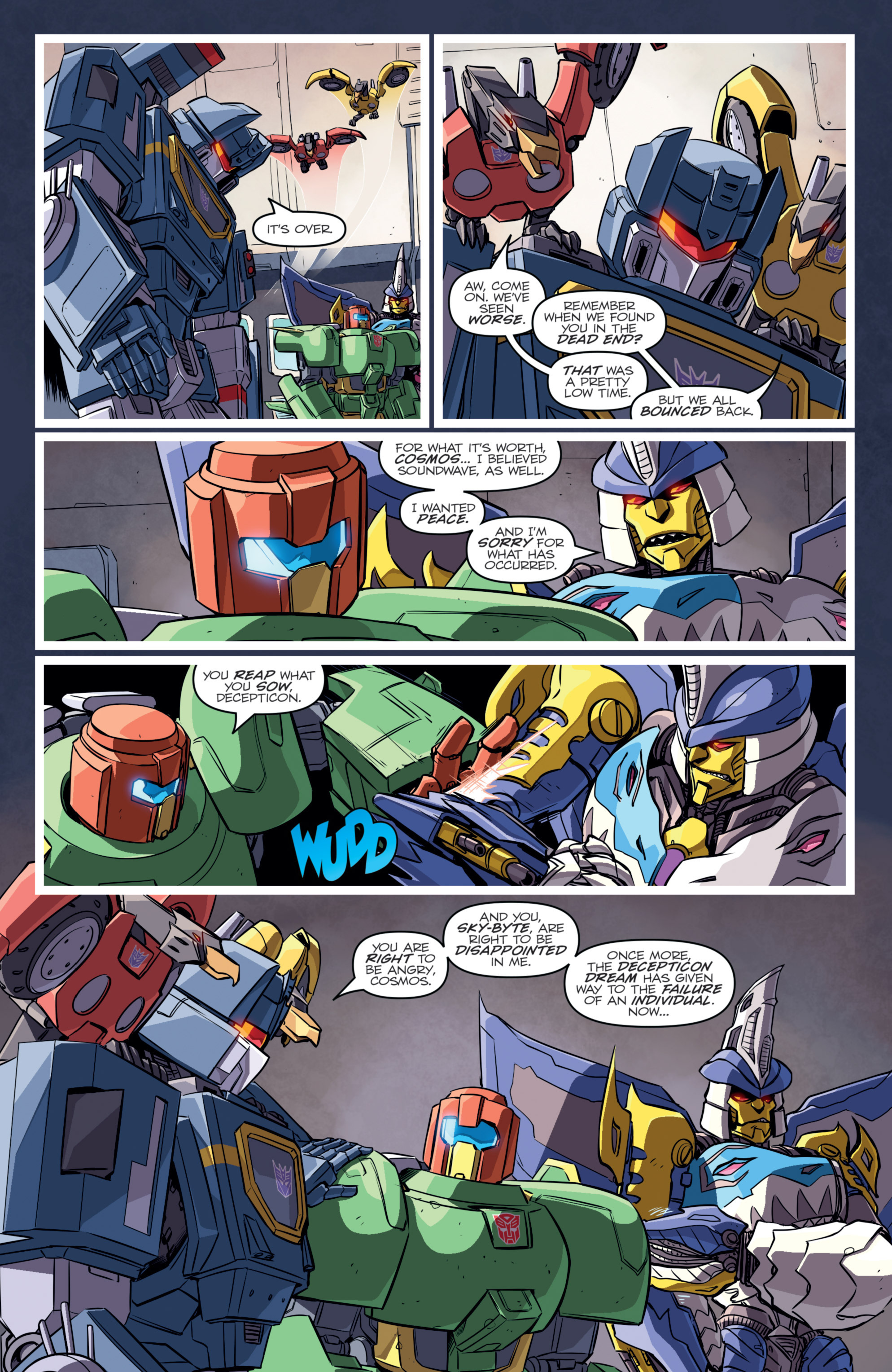 Read online The Transformers (2014) comic -  Issue #49 - 21
