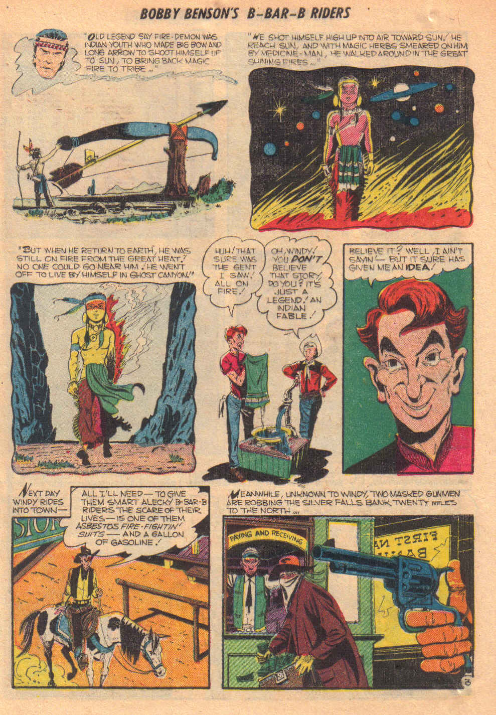 Read online Bobby Benson's B-Bar-B Riders comic -  Issue #16 - 29