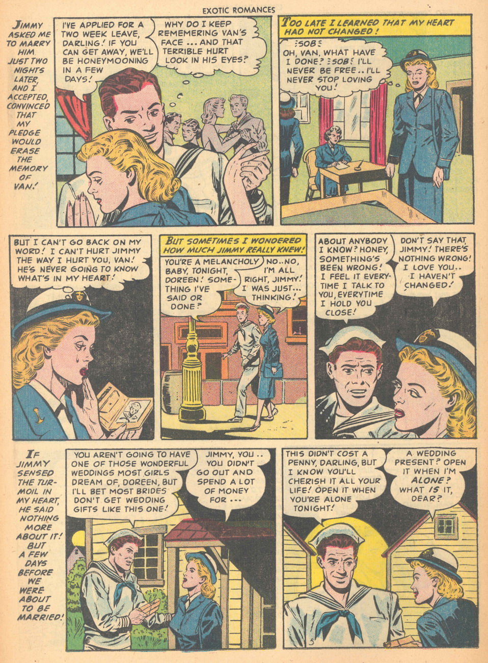 Read online Exotic Romances comic -  Issue #28 - 16