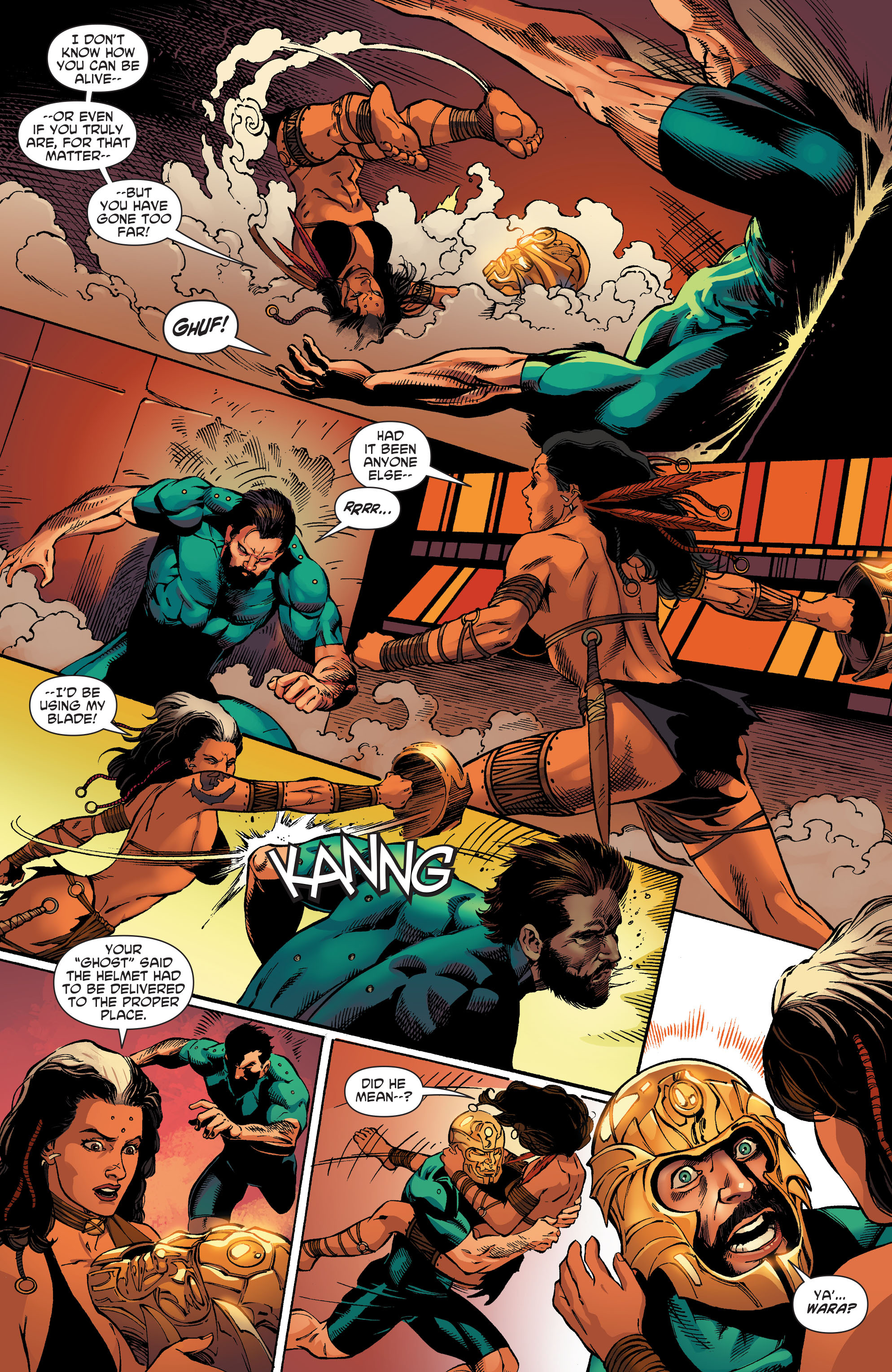 Read online Aquaman and the Others comic -  Issue #5 - 7