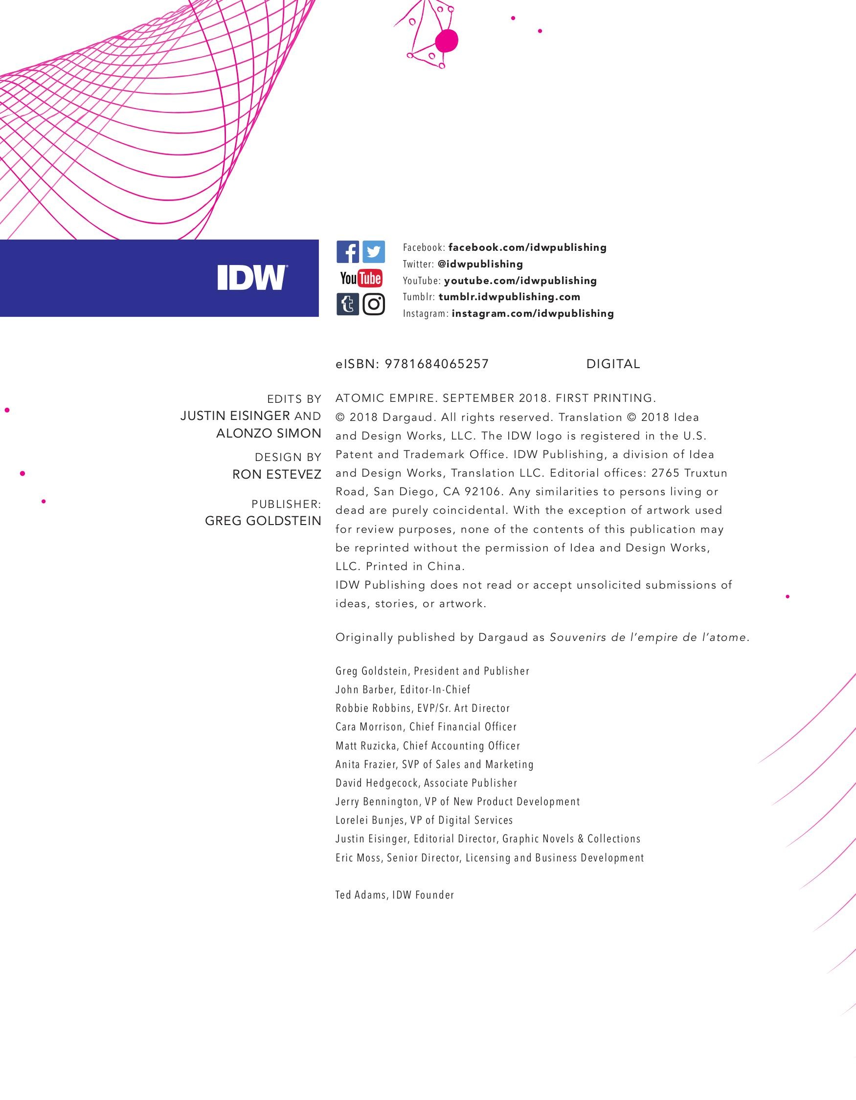 Read online Atomic Empire comic -  Issue # TPB - 4