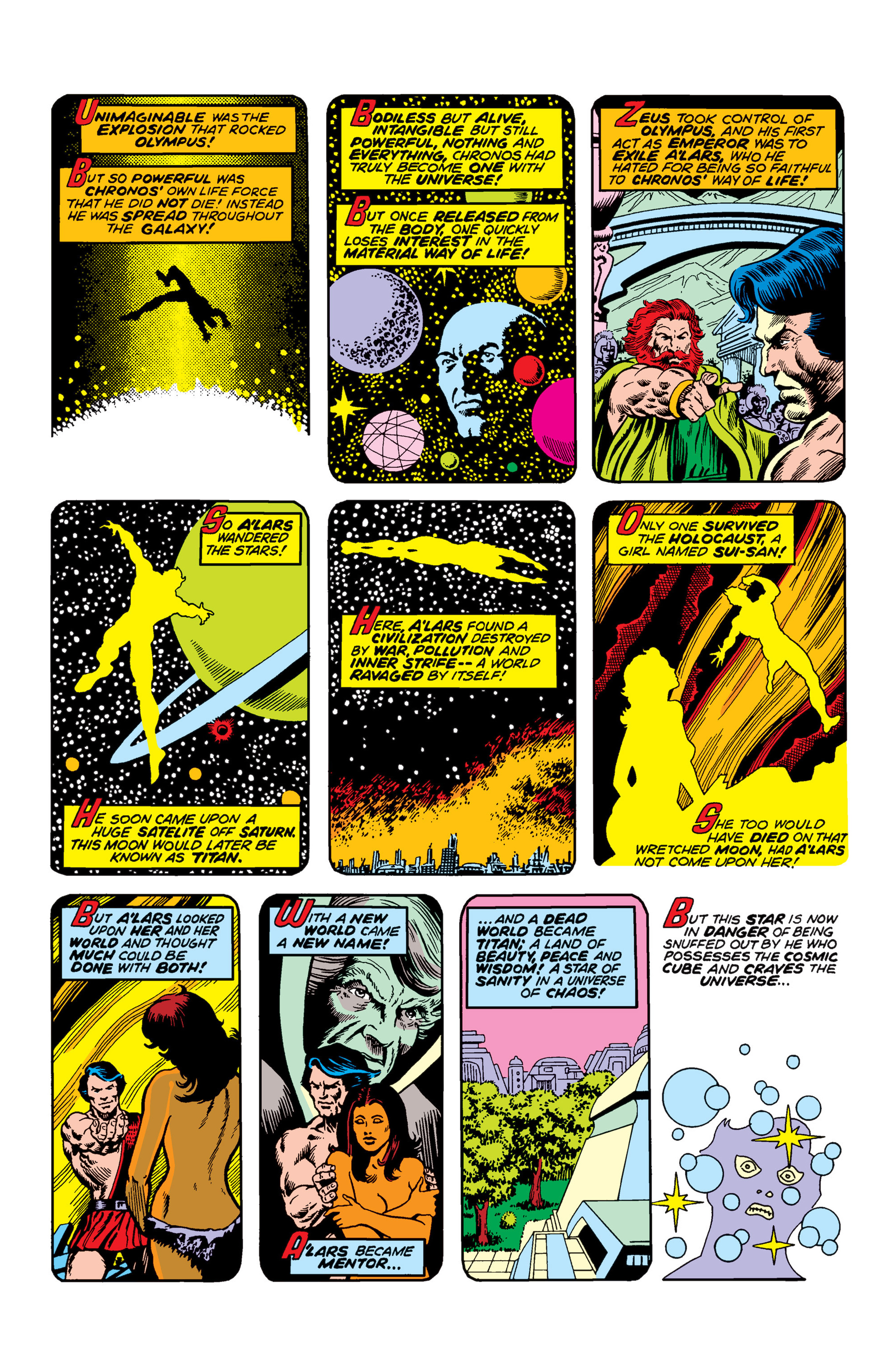 Read online Captain Marvel by Jim Starlin comic -  Issue # TPB (Part 1) - 116