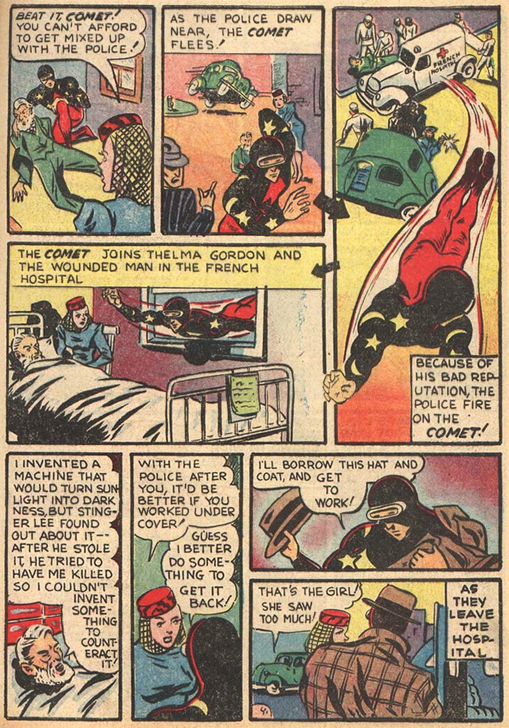 Read online Pep Comics comic -  Issue #5 - 17