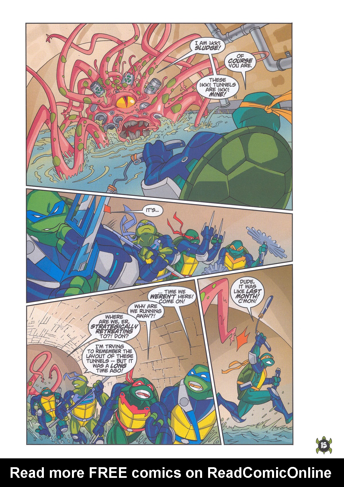 Read online Teenage Mutant Ninja Turtles Comic comic -  Issue #2 - 13