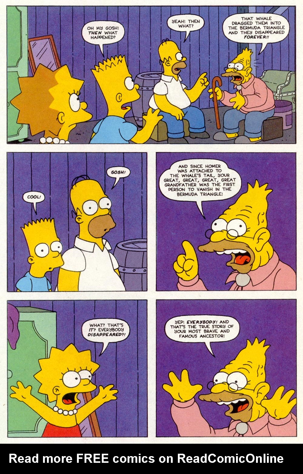 Read online Treehouse of Horror comic -  Issue #1 - 28