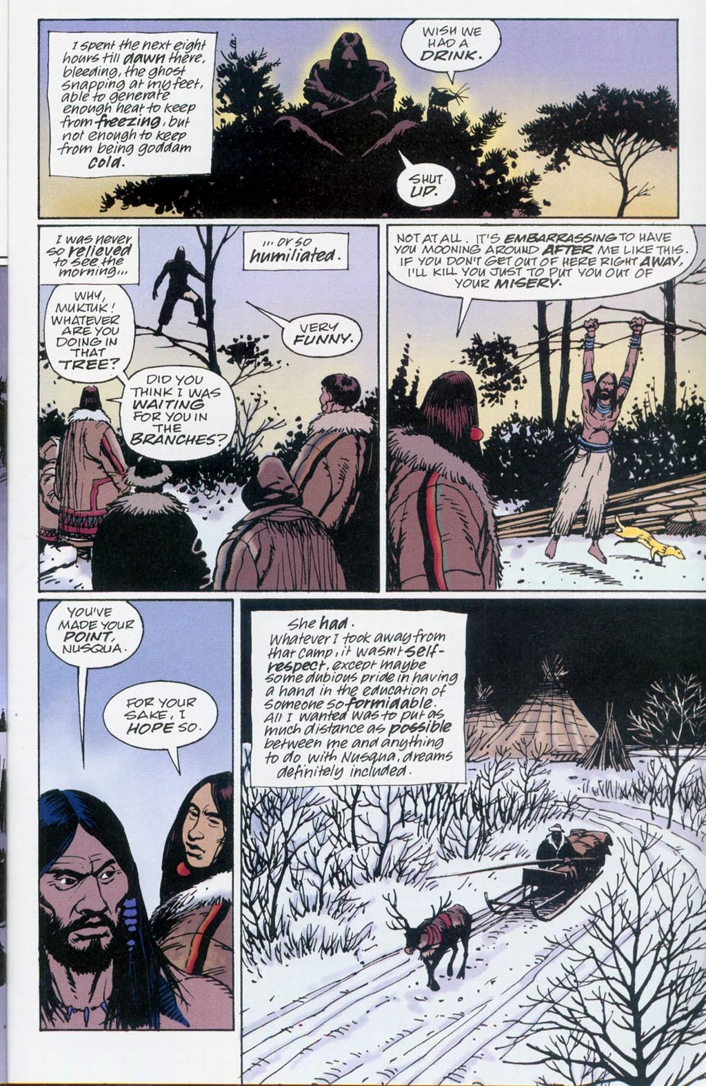 Read online Muktuk Wolfsbreath: Hard-Boiled Shaman comic -  Issue #1 - 24