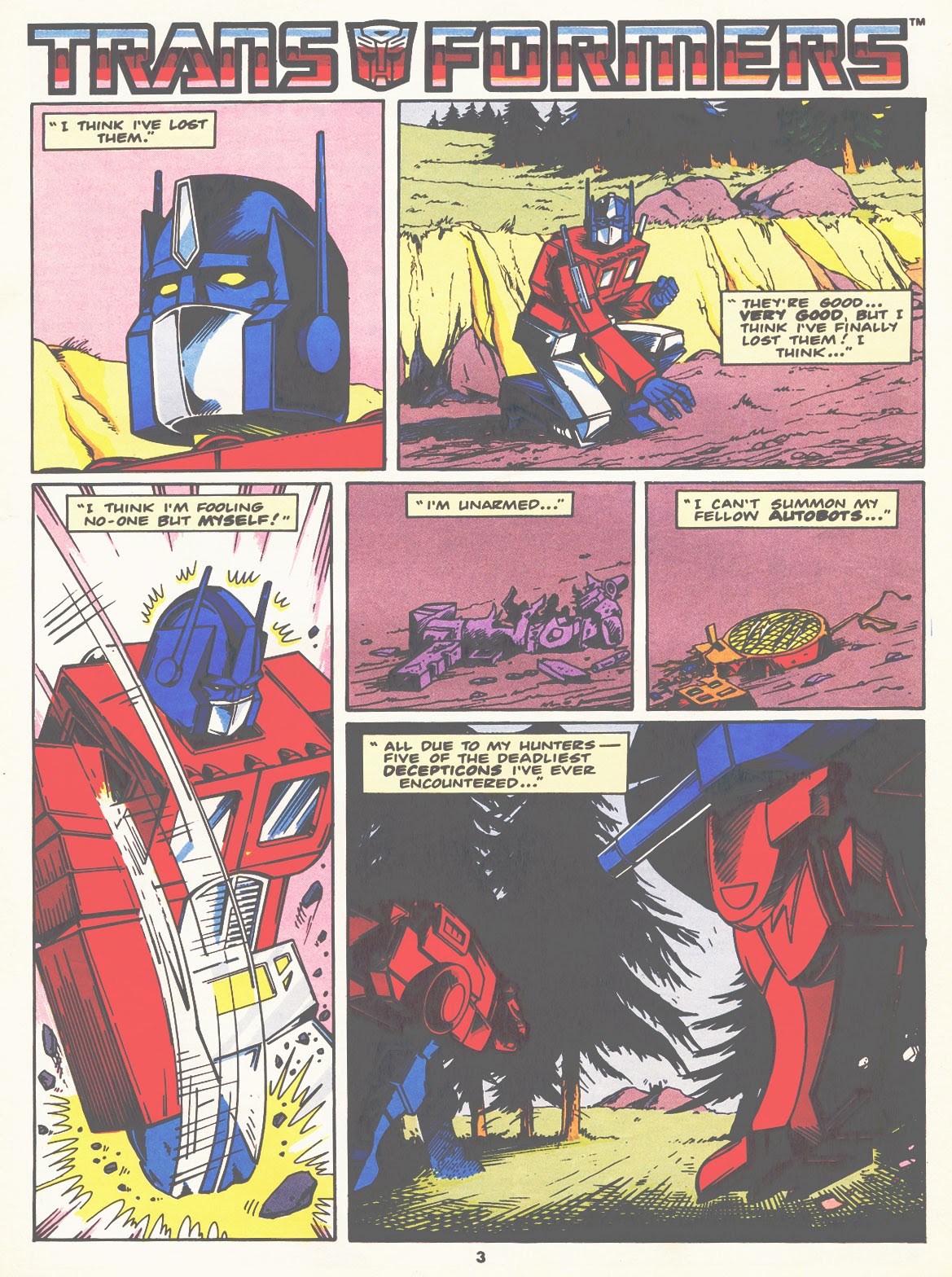 Read online The Transformers (UK) comic -  Issue #97 - 3