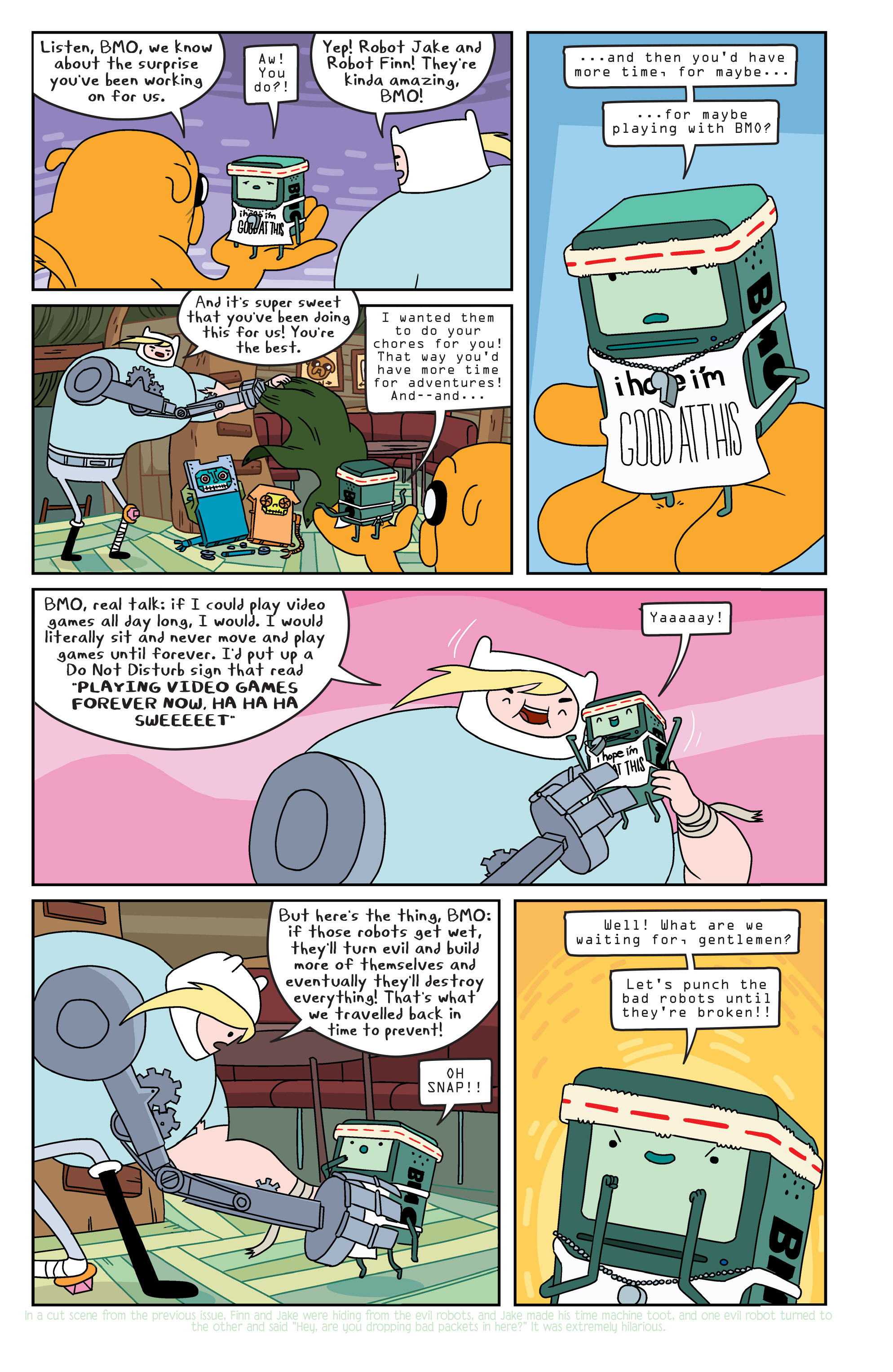 Read online Adventure Time comic -  Issue #9 - 12