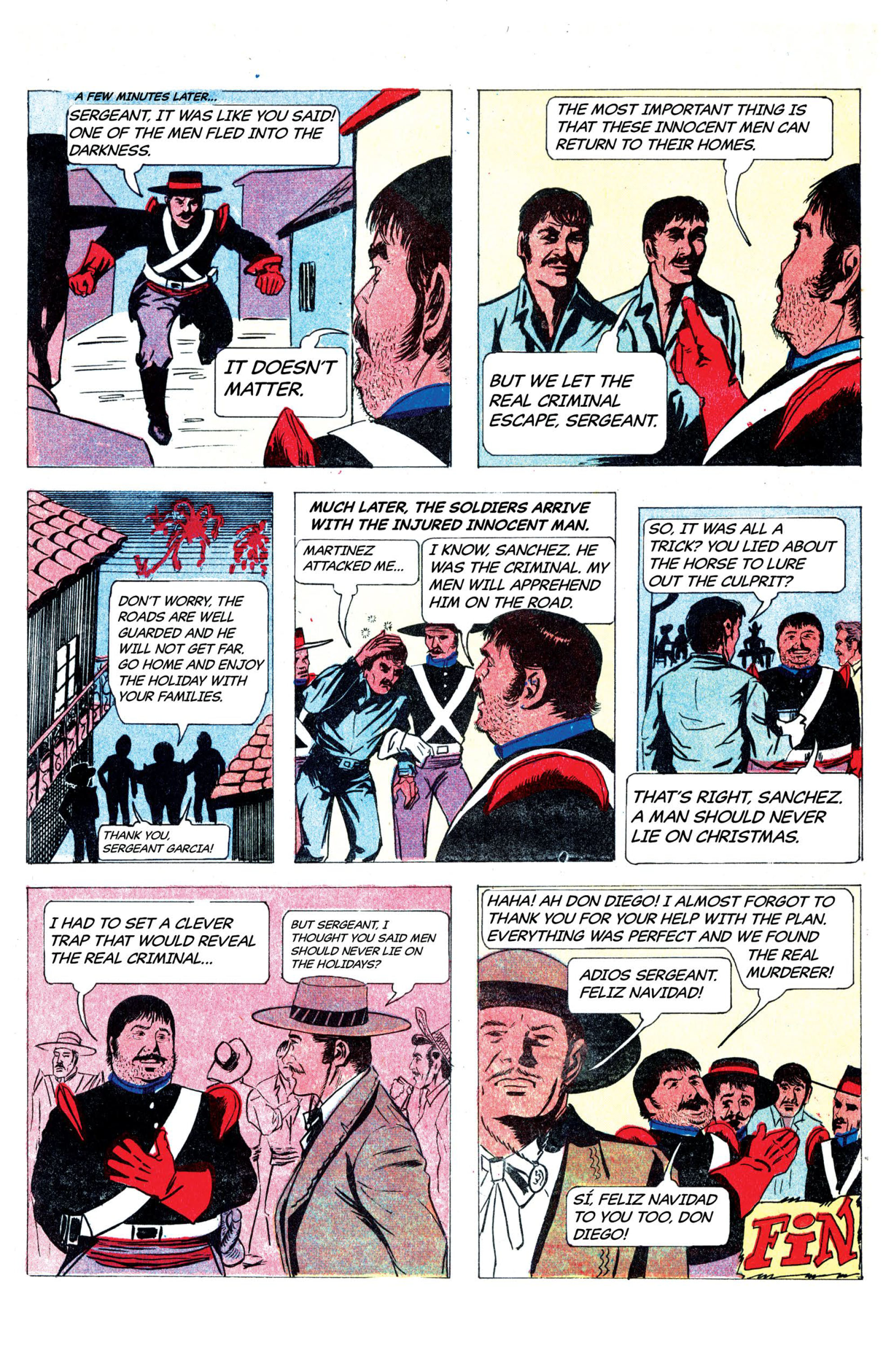 Read online Zorro Feliz Navidad comic -  Issue # Full - 17