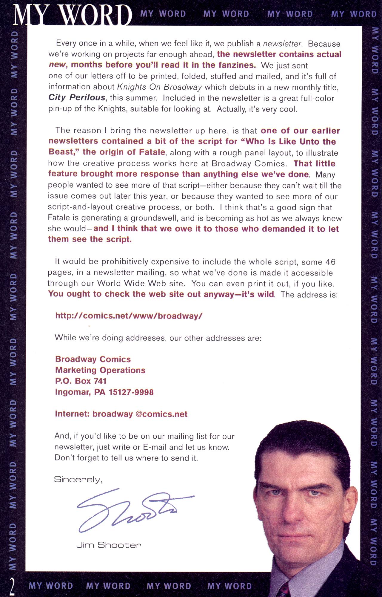 Read online Fatale (1996) comic -  Issue #2 - 3