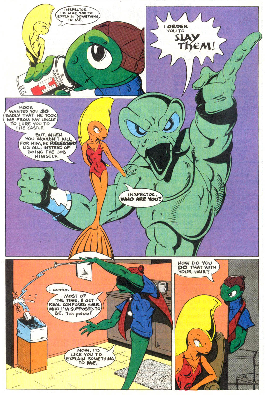 Read online Fish Police comic -  Issue #5 - 11