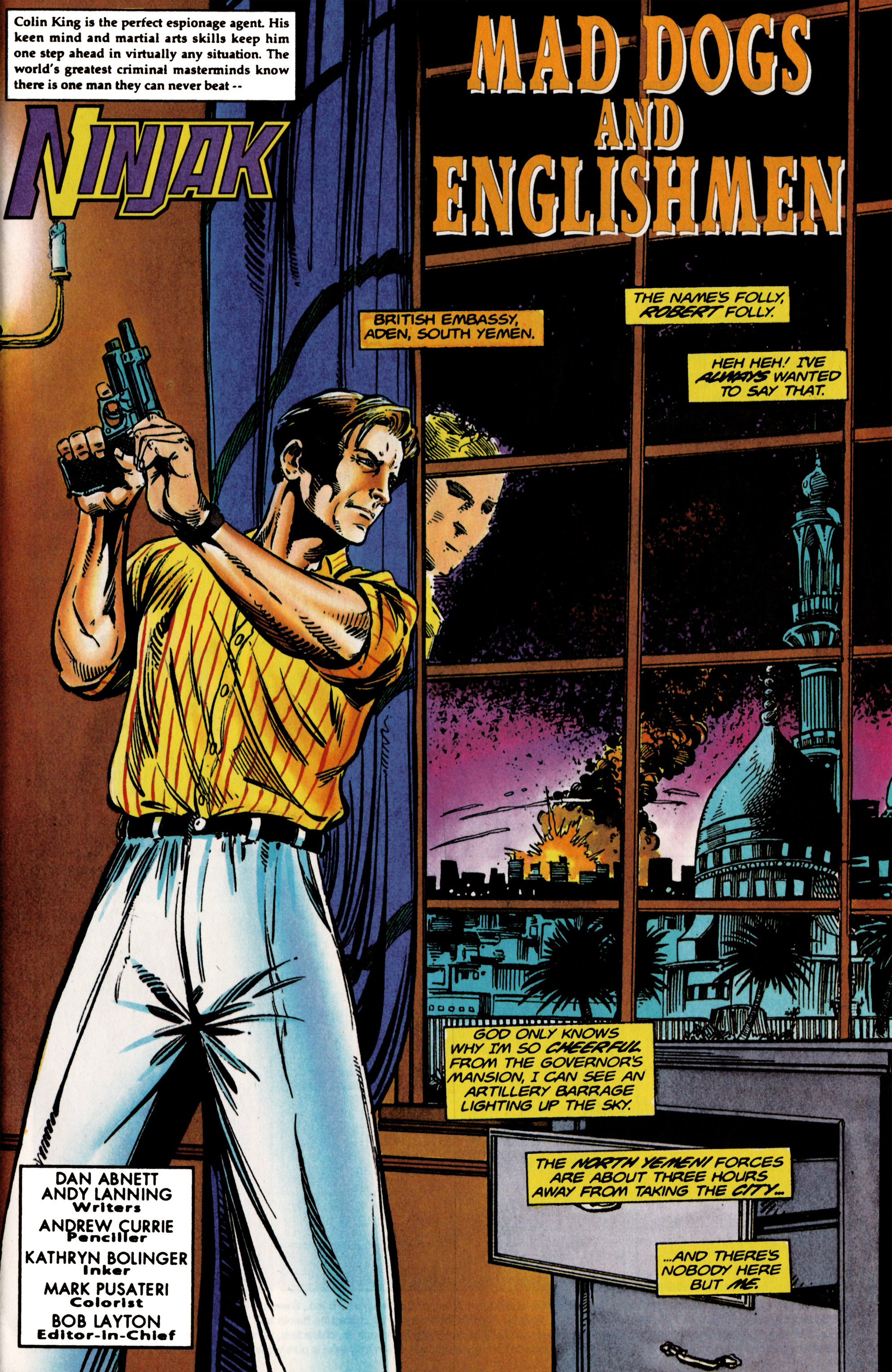 Read online Ninjak (1994) comic -  Issue #13 - 2