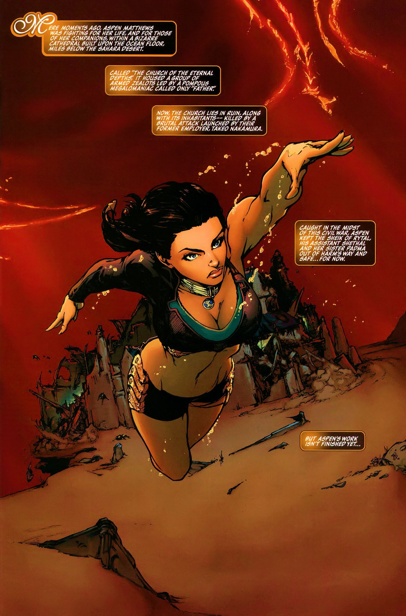 Read online Michael Turner's Fathom comic -  Issue #8 - 4