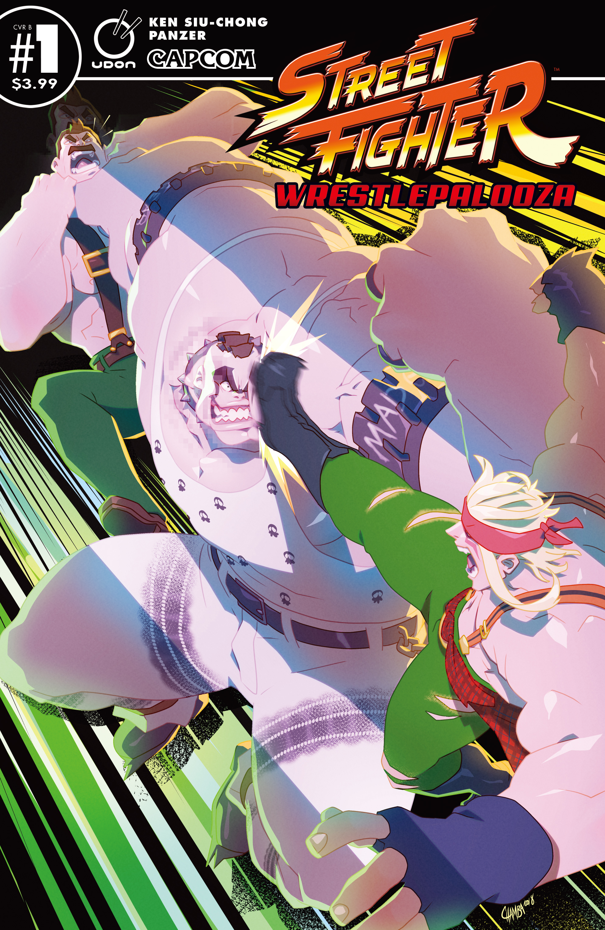 Read online Street Fighter One-shots comic -  Issue # Wrestlepalooza - 2