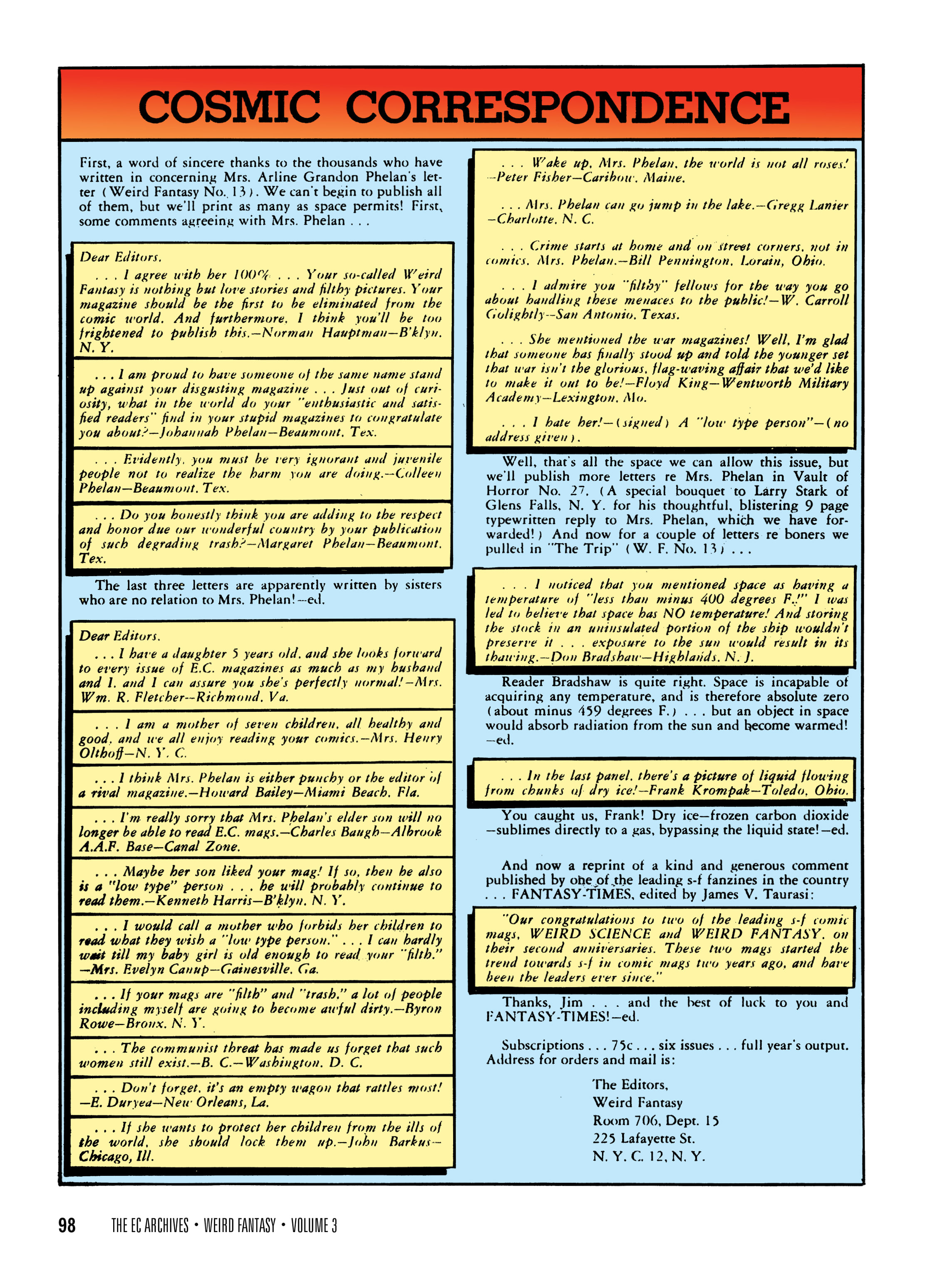 Read online The EC Archives: Weird Fantasy comic -  Issue # TPB 3 (Part 2) - 1