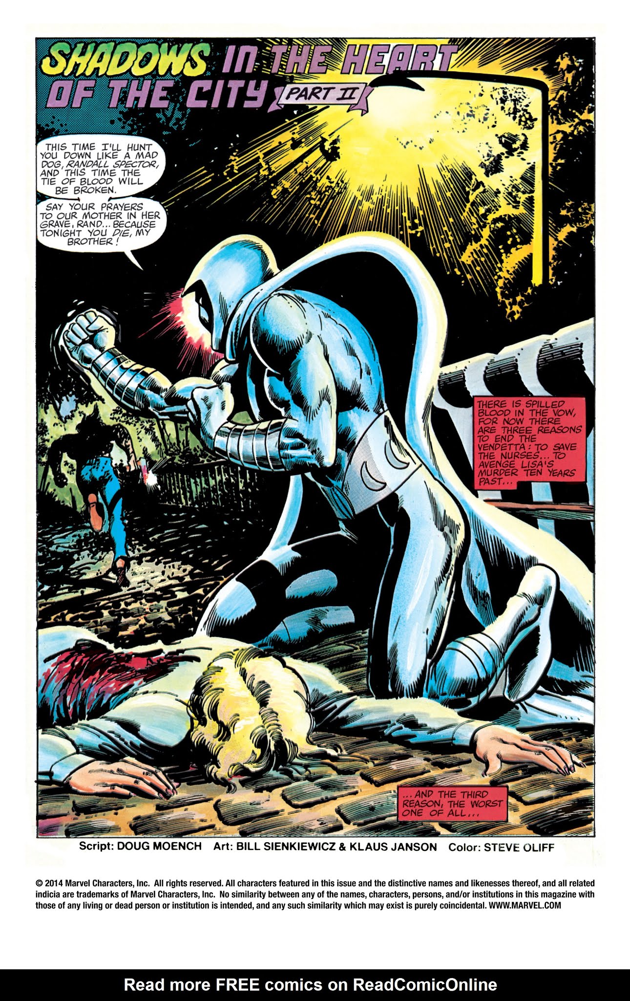 Read online Moon Knight Epic Collection comic -  Issue # TPB 1 (Part 5) - 18