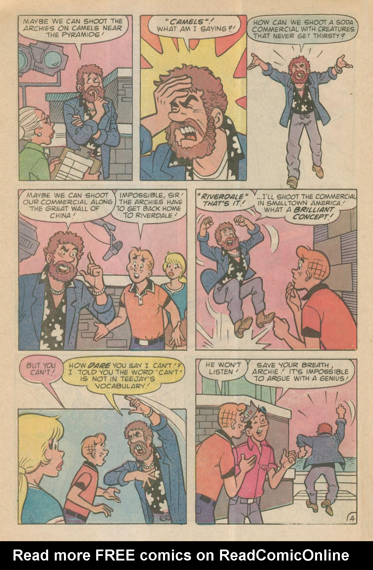 Read online Archie's TV Laugh-Out comic -  Issue #103 - 6